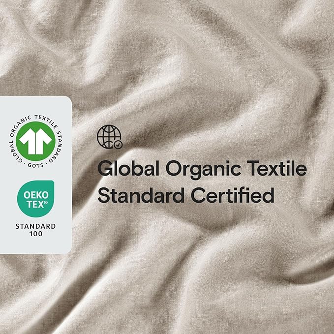 Linen Cooling Bed Sheet Set - Full - 3 Piece
