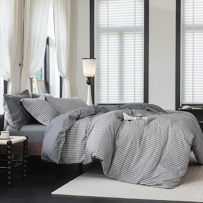 Linen Duvet Cover Set - King