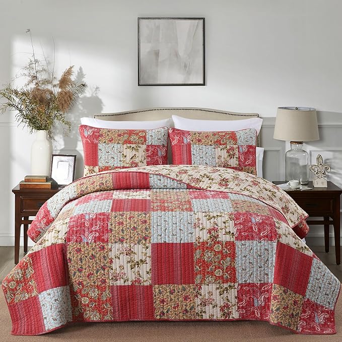 100% Cotton Quilt Set - King