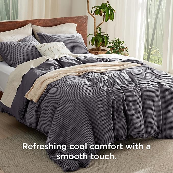 Bamboo Cooling Duvet Cover Set - King - 3 Piece