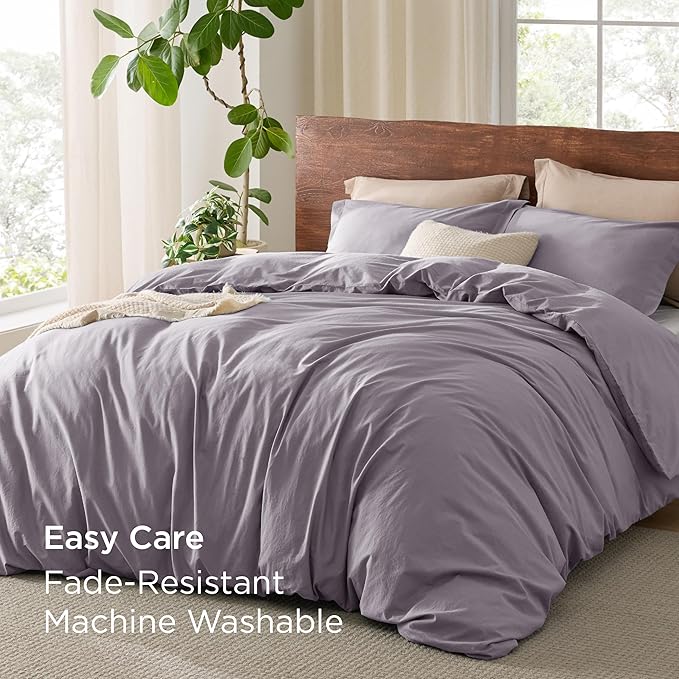 Linen Duvet Cover Set - Queen