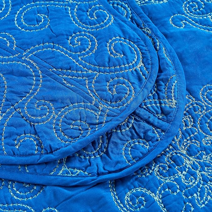 Microfiber Quilt Set - 4 Piece