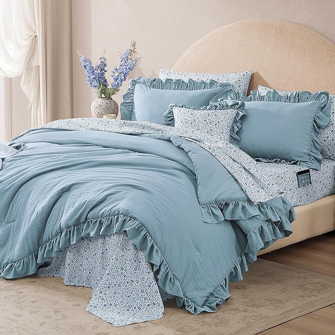 Comforter Set - Queen - 7 Piece