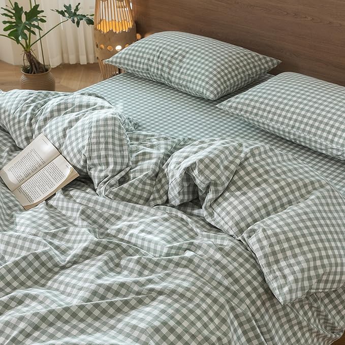 Linen Duvet Cover Set - Queen
