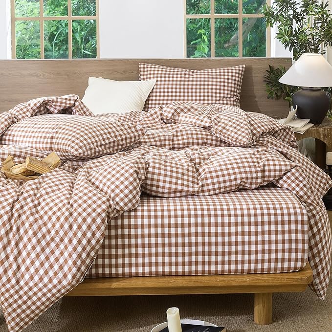 Linen Duvet Cover Set - Twin