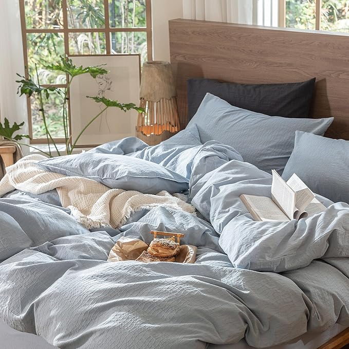 Linen Duvet Cover Set - King