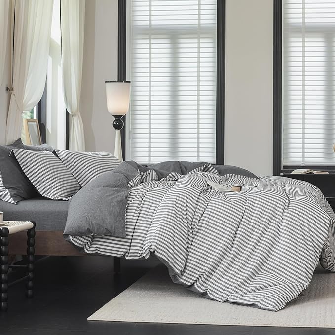 Linen Duvet Cover Set - Queen