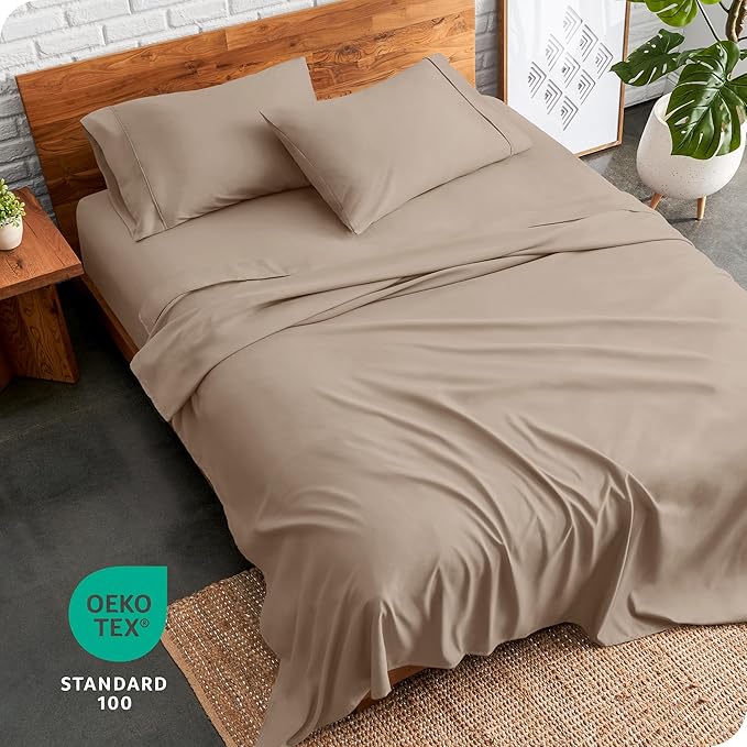 Microfiber Bed Sheet Set - Queen - 4 Piece