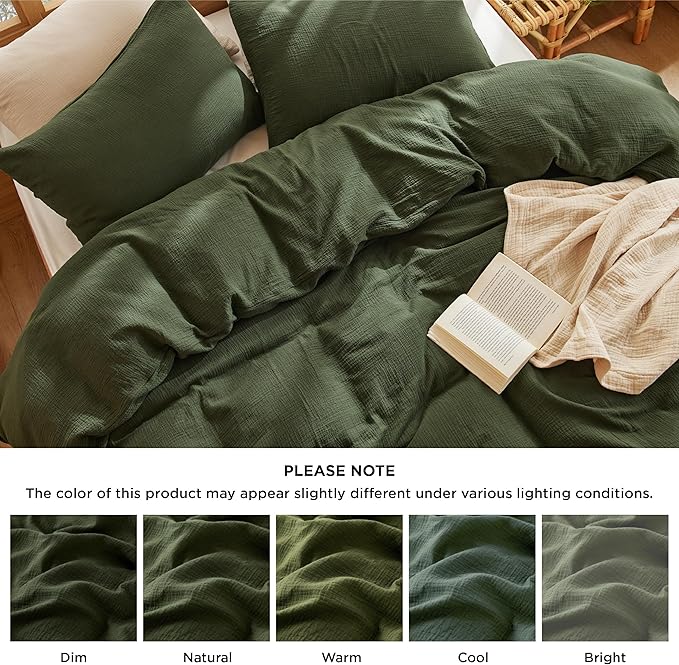 Linen Duvet Cover Set - Queen