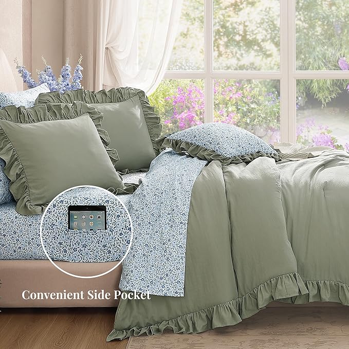 Comforter Set - King - 7 Piece