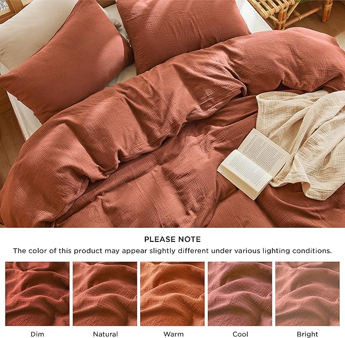 Linen Duvet Cover Set - King