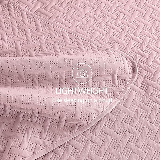 Microfiber Quilt Set - Twin