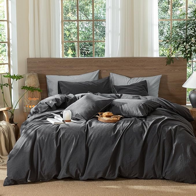 Linen Duvet Cover Set - King