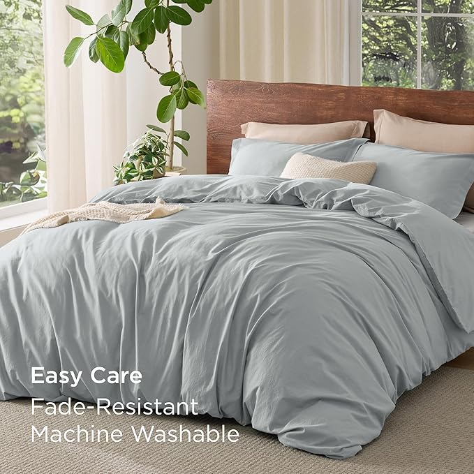 Linen Duvet Cover Set - King