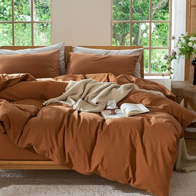 Linen Duvet Cover Set - King