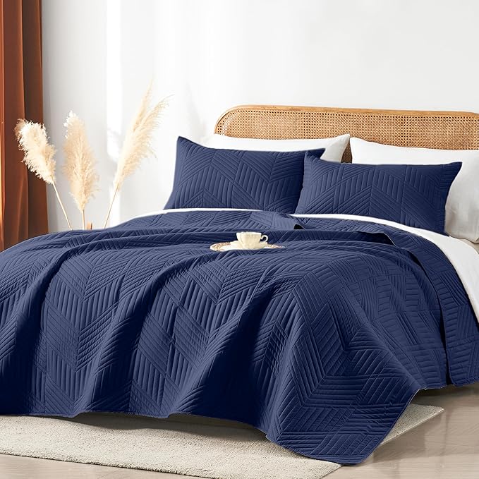 Microfiber Quilt Set - Twin