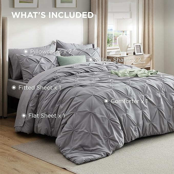 Comforter Set - Queen - 7 Piece