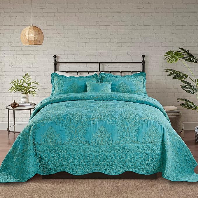 Microfiber Quilt Set - 4 Piece