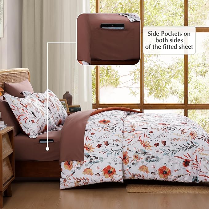 Comforter Set - Queen - 7 Piece