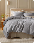 100% Cotton Duvet Cover Set - King - 3 Piece