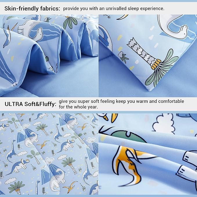 Microfiber Comforter Set - Twin - 6 Piece