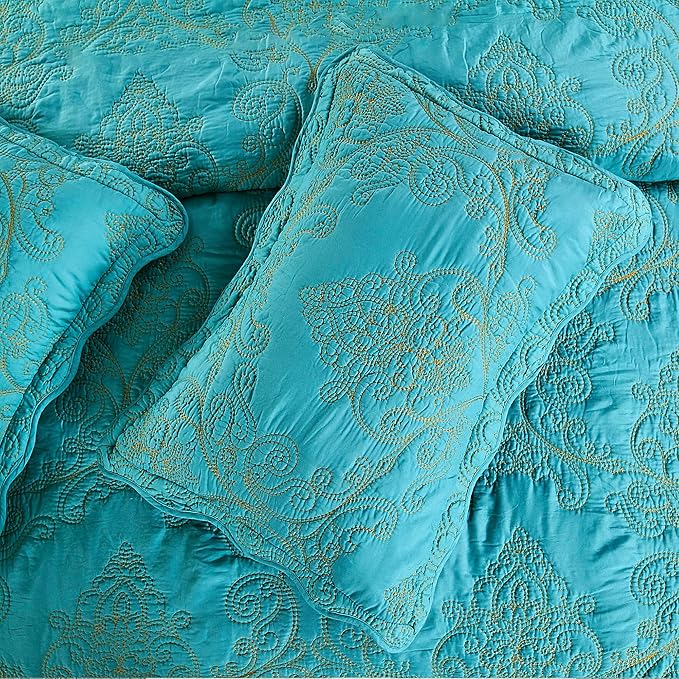 Microfiber Quilt Set - 4 Piece