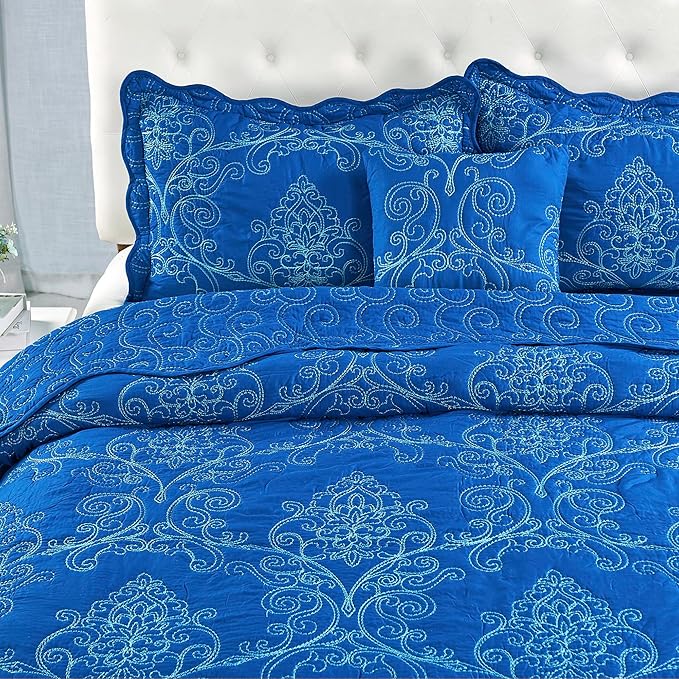Microfiber Quilt Set - 4 Piece