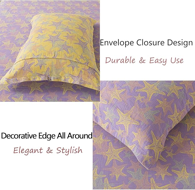 100% Cotton Bed Sheet Set - King - 4 Piece