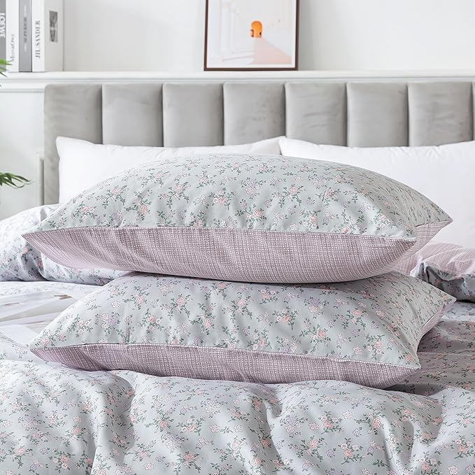 100% Cotton Duvet Cover Set - Queen - 3 Piece