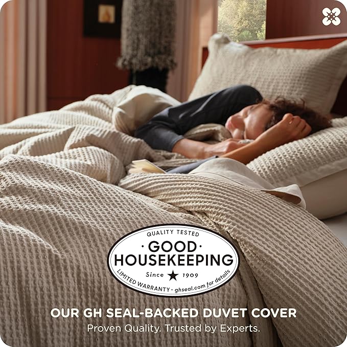 100% Cotton Duvet Cover Set - California King - 3 Piece