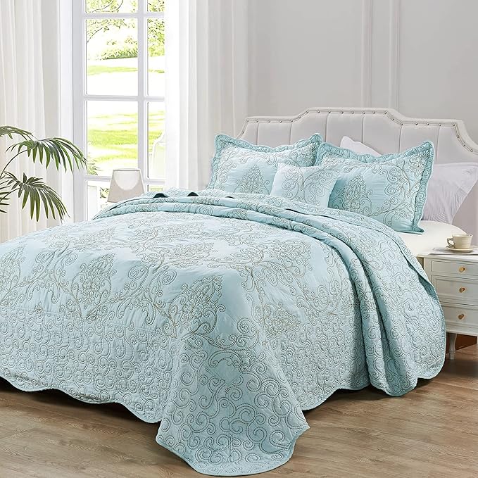 Microfiber Quilt Set - 4 Piece