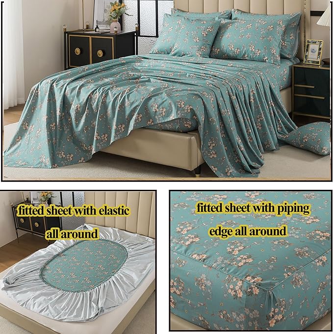 Bed Sheet Set - Twin - 4 Piece