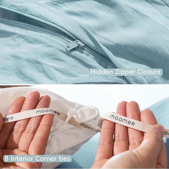 Linen Duvet Cover Set - Full