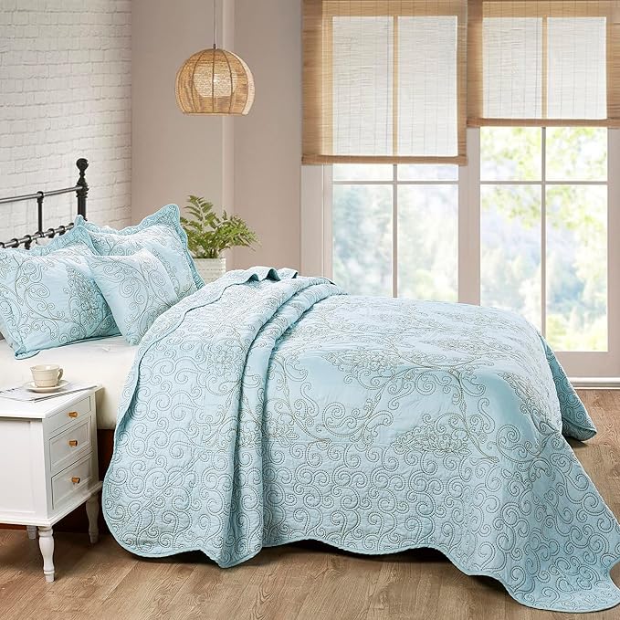 Microfiber Quilt Set - 4 Piece