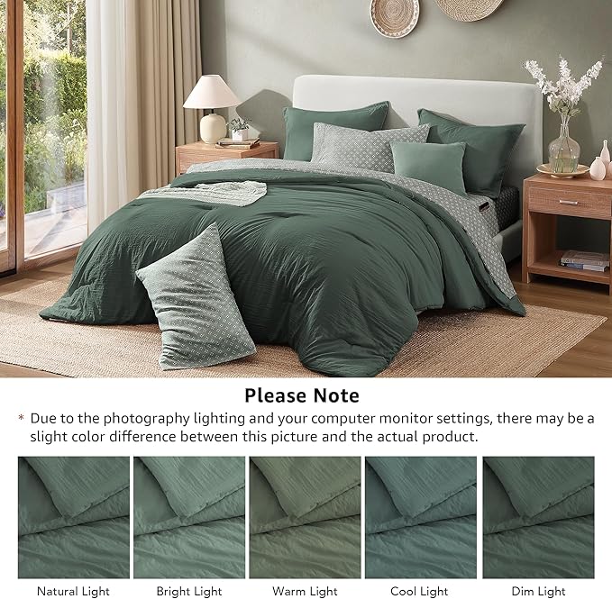 Comforter Set - King - 7 Piece