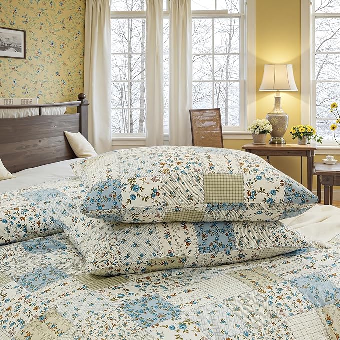 100% Cotton Duvet Cover Set - Queen - 3 Piece