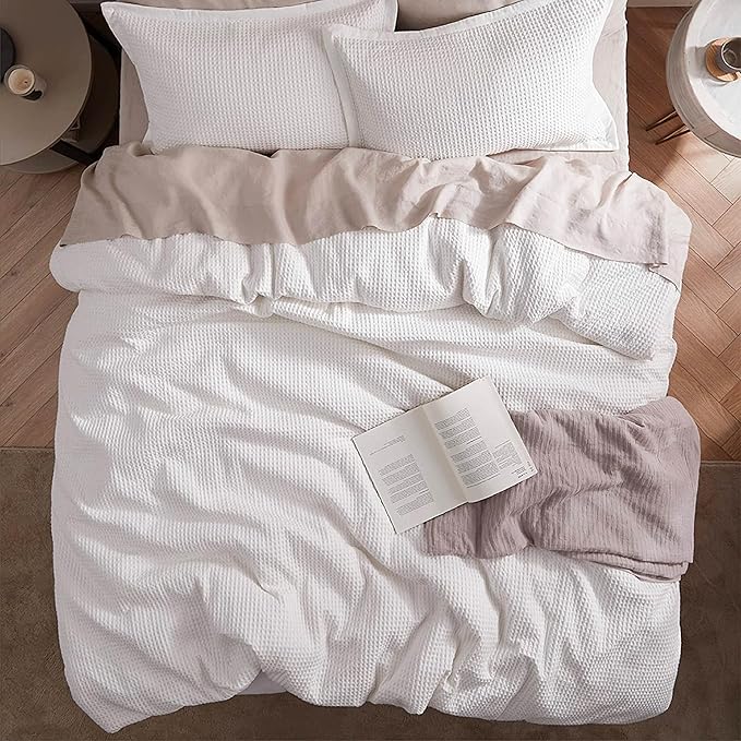 100% Cotton Duvet Cover Set - Queen - 3 Piece