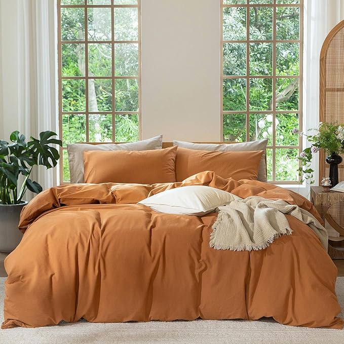 Linen Duvet Cover Set - King