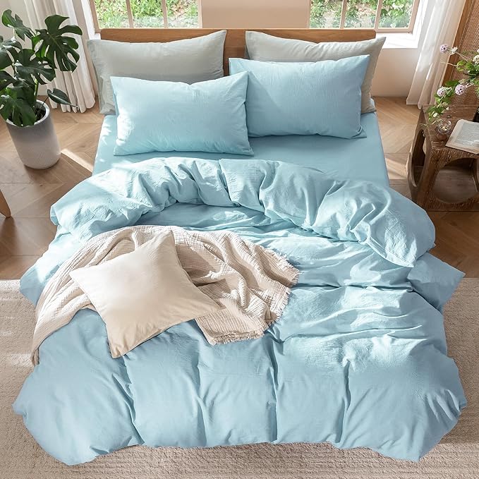 Linen Duvet Cover Set - Full