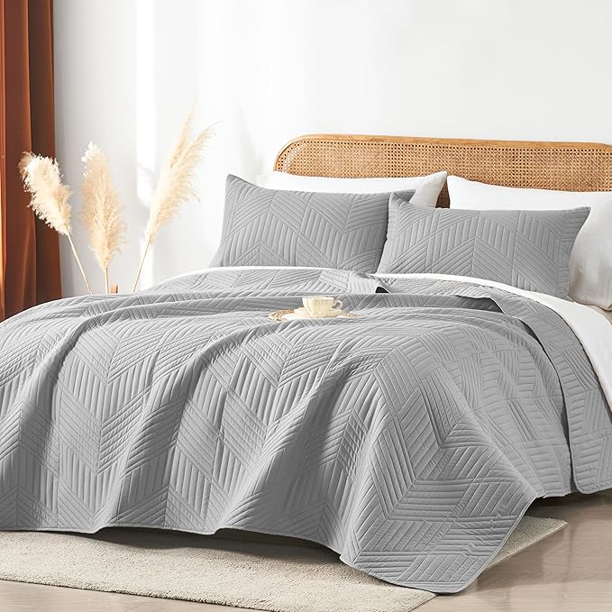 Microfiber Quilt Set - King
