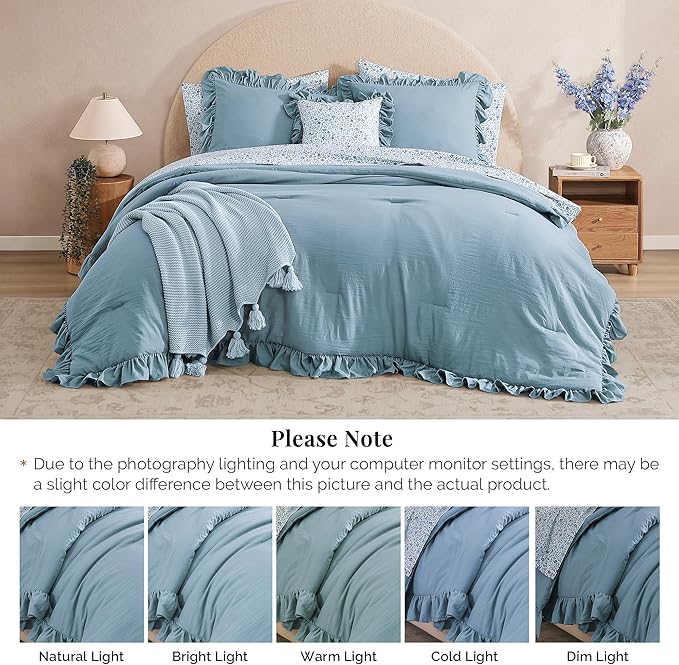 Comforter Set - Queen - 7 Piece