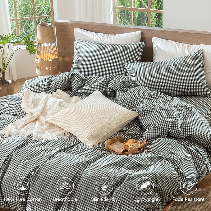 Linen Duvet Cover Set - King