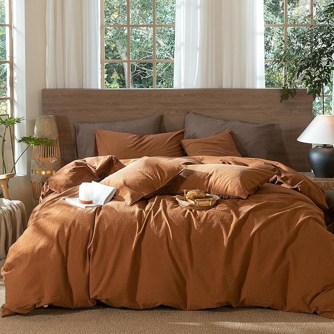 Linen Duvet Cover Set - Queen