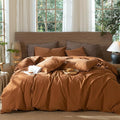 Linen Duvet Cover Set - Twin
