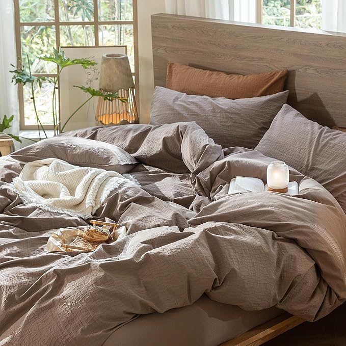 Linen Duvet Cover Set - Queen