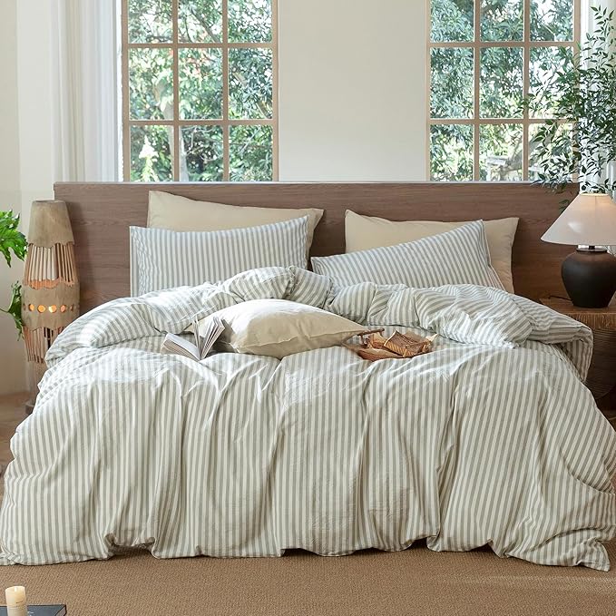 Linen Duvet Cover Set - King