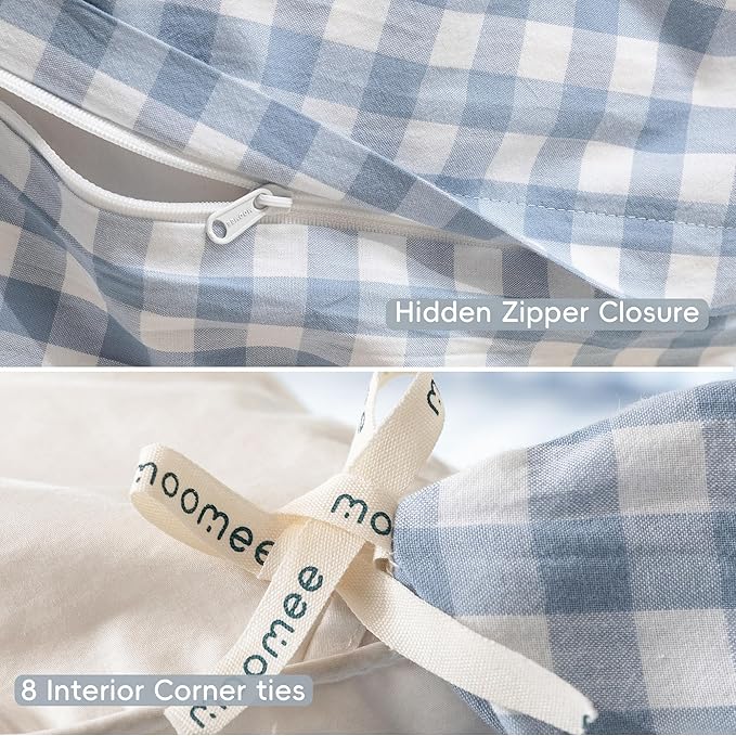 Linen Duvet Cover Set - Twin