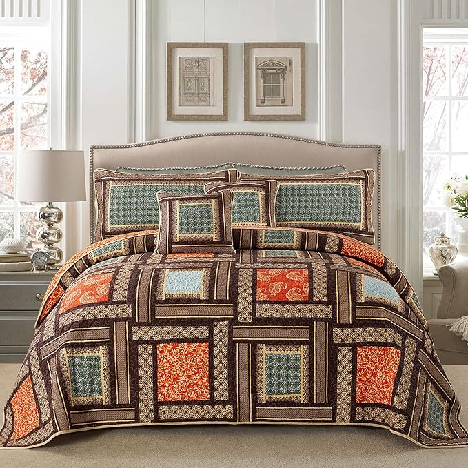 Quilt Set - King - 3 Piece