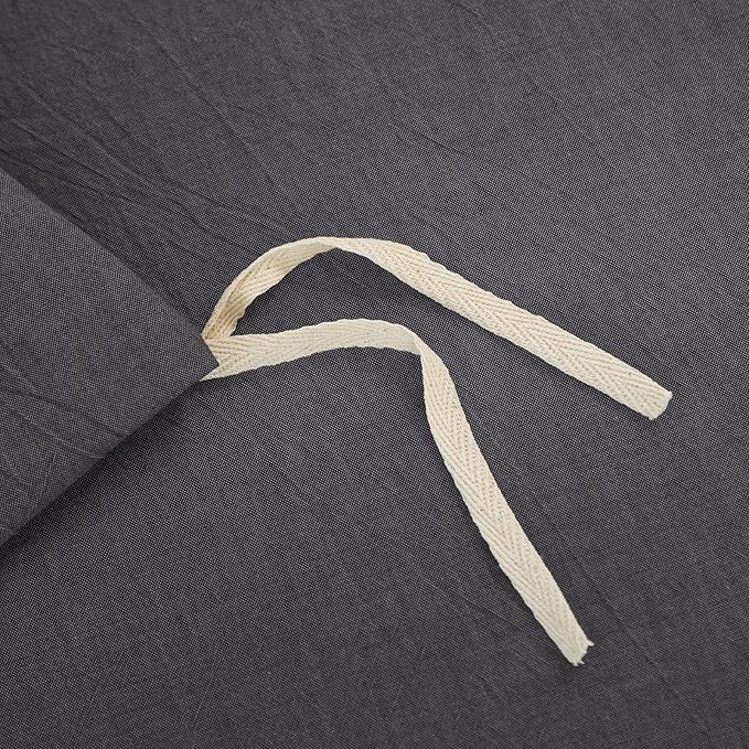 Linen Duvet Cover Set - Full - 80 x 90 in - 3 Piece