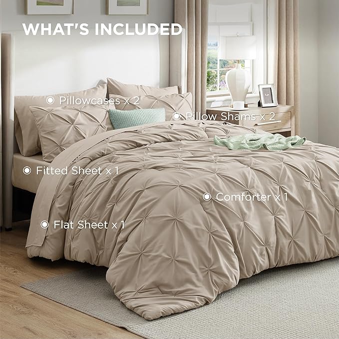 Comforter Set - California King - 7 Piece